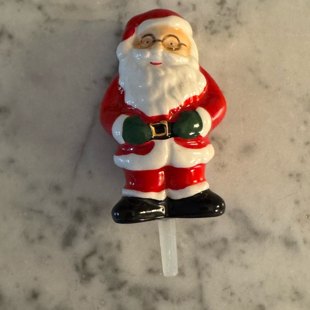 Nora Fleming Santa mini, like new